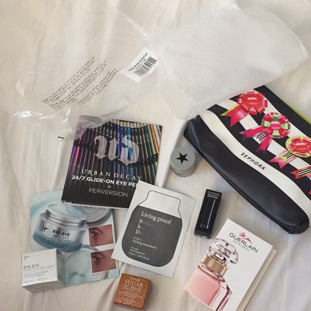 Sephora sample bag cyber weekend deluxe
